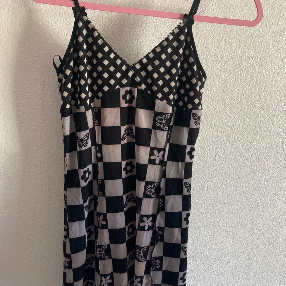 New Checkered Dress